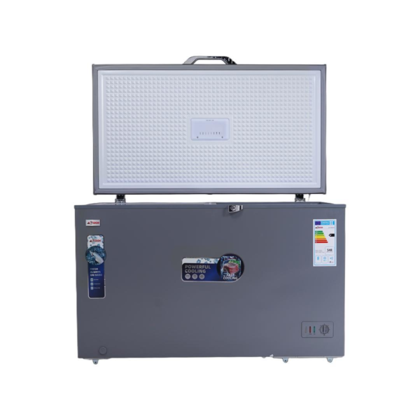 Congélateur Horizontal Astech 400L avec Vitre Gris – CH400GM